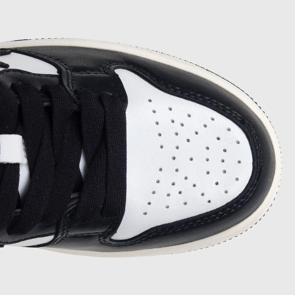 BAPE STA SK8 Leather Black White