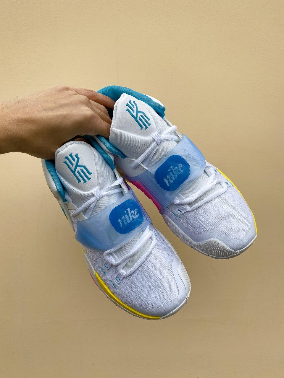 Nike Kyrie 6 Retro Logos White