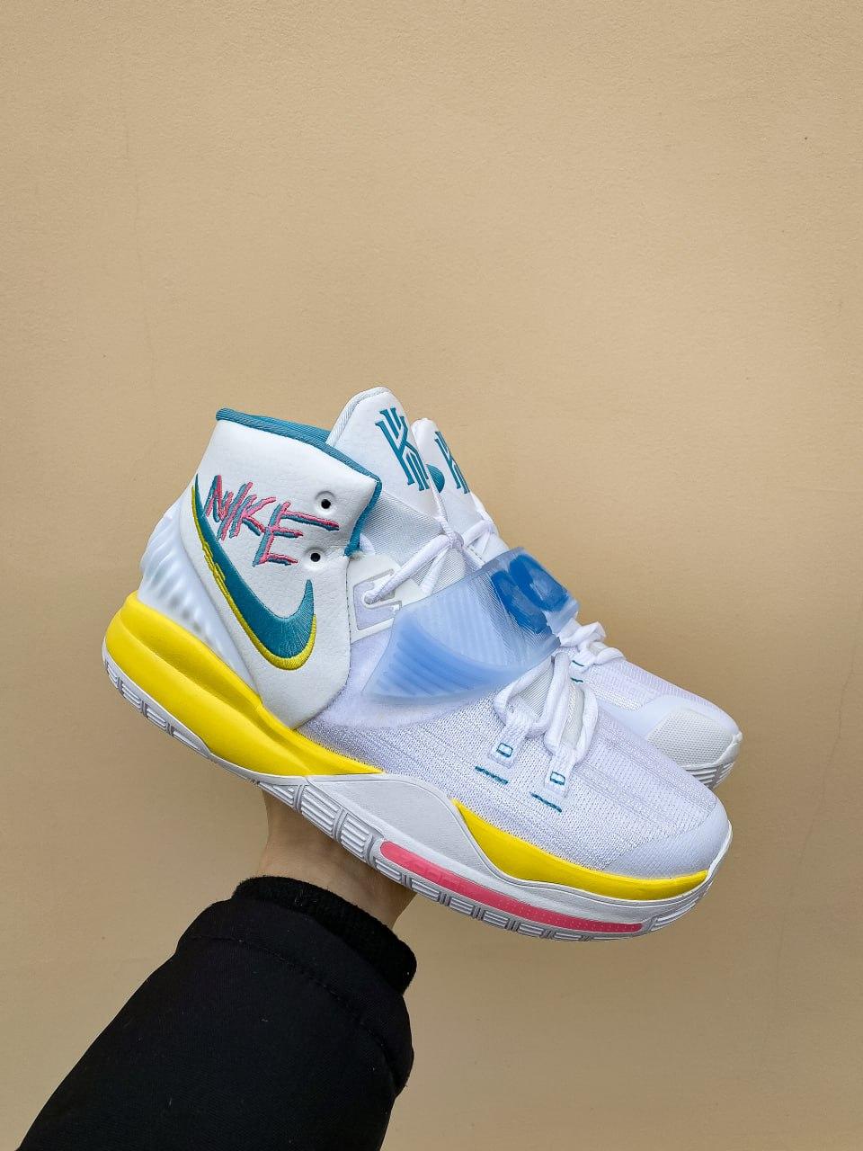 Nike Kyrie 6 Retro Logos White