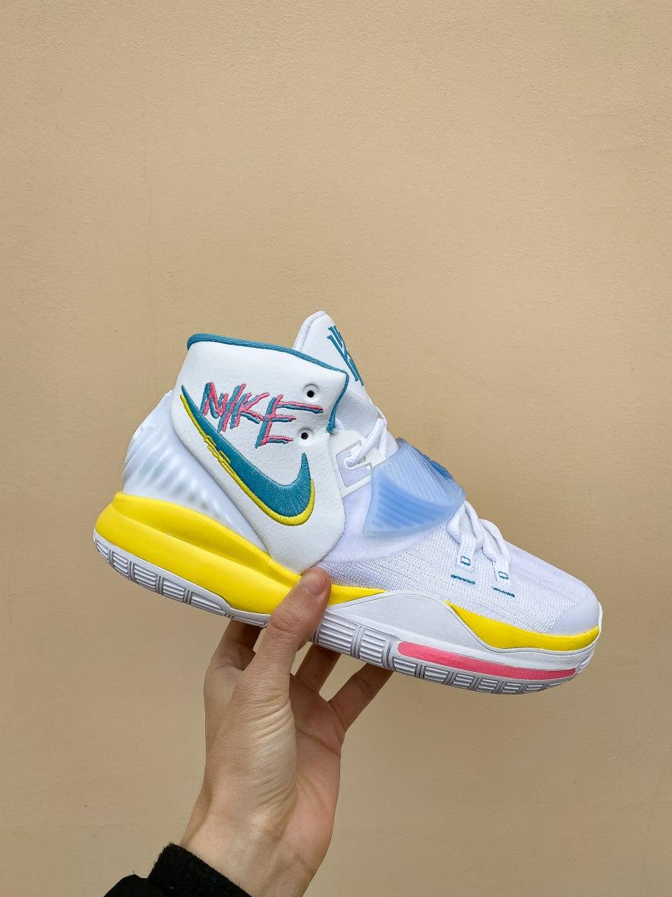 Nike Kyrie 6 Retro Logos White