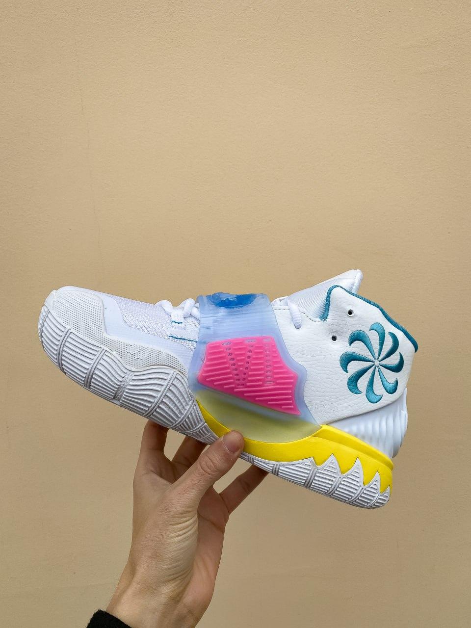 Nike Kyrie 6 Retro Logos White