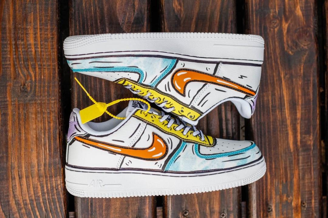 Nike Air Force 1 Comics Verde