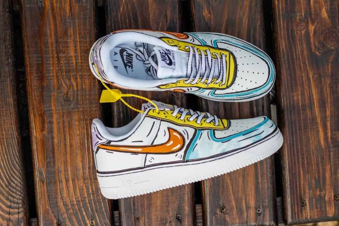 Nike Air Force 1 Comics Verde