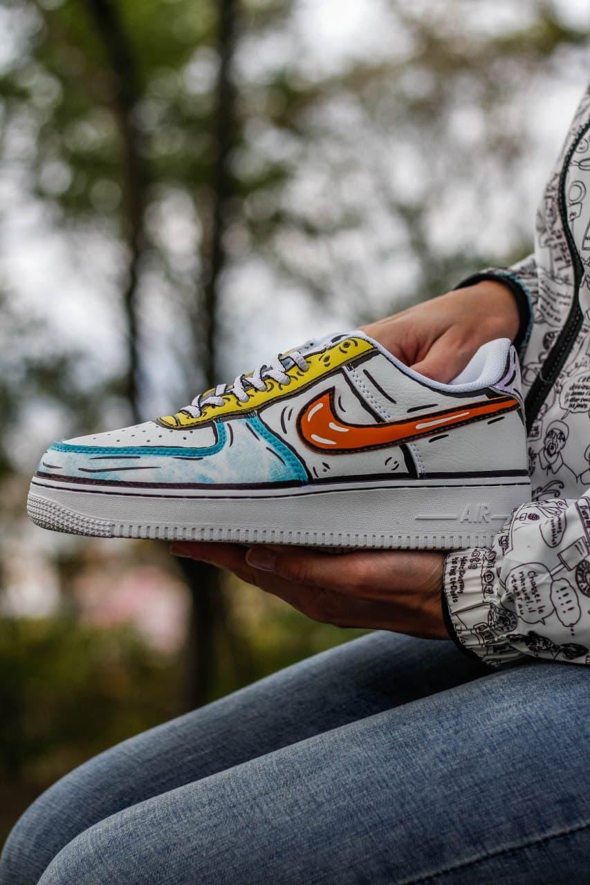 Nike Air Force 1 Comics Verde