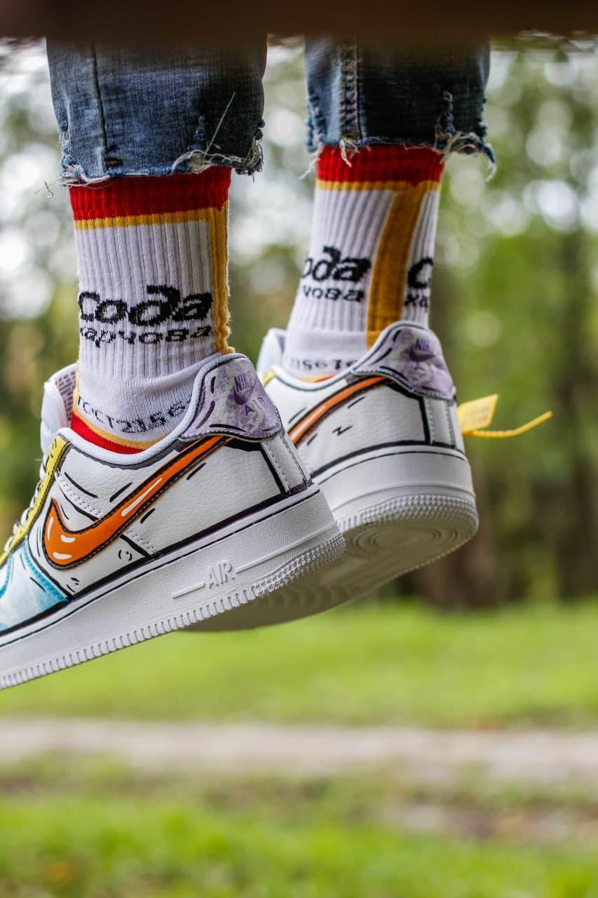 Nike Air Force 1 Comics Verde