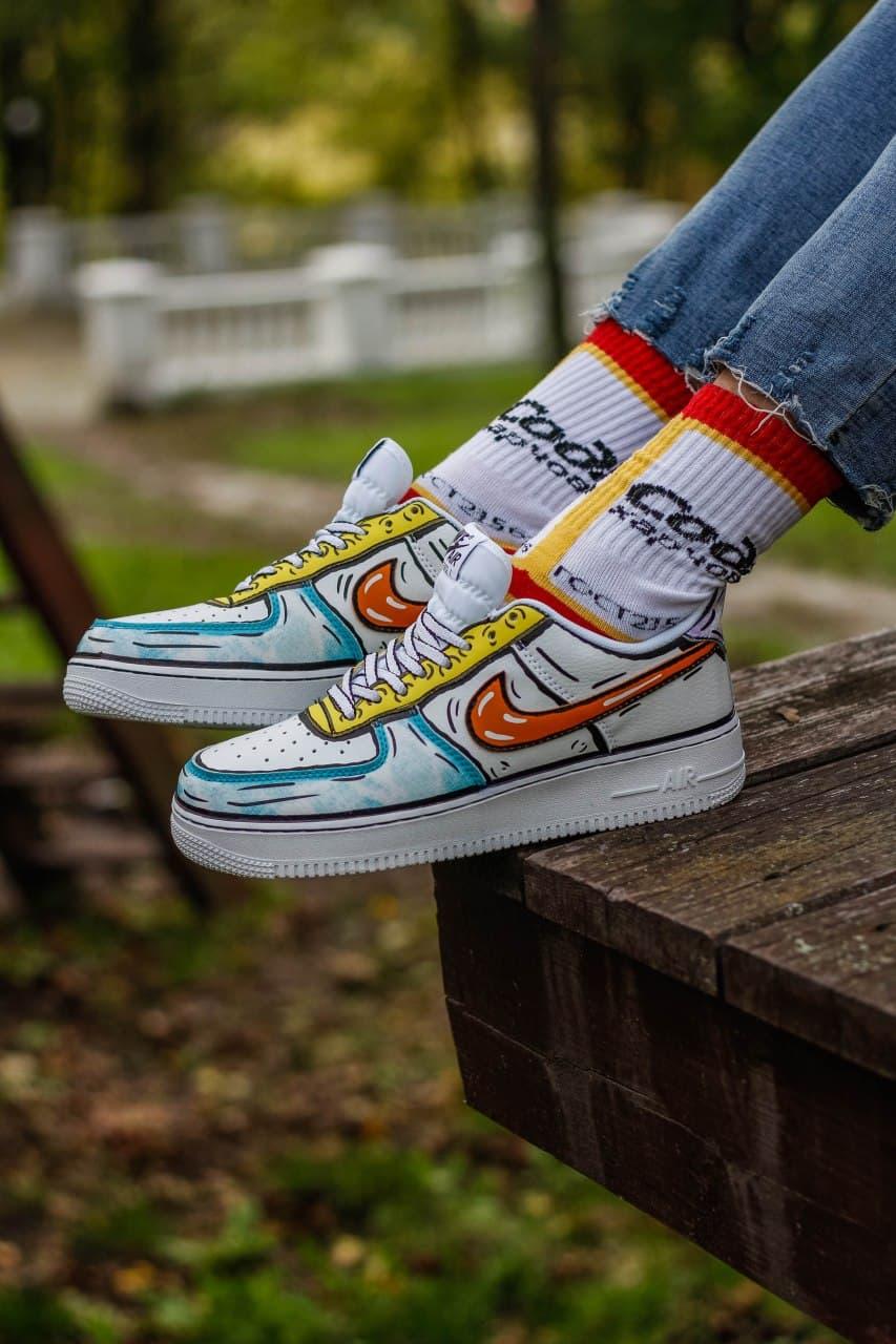 Nike Air Force 1 Comics Verde