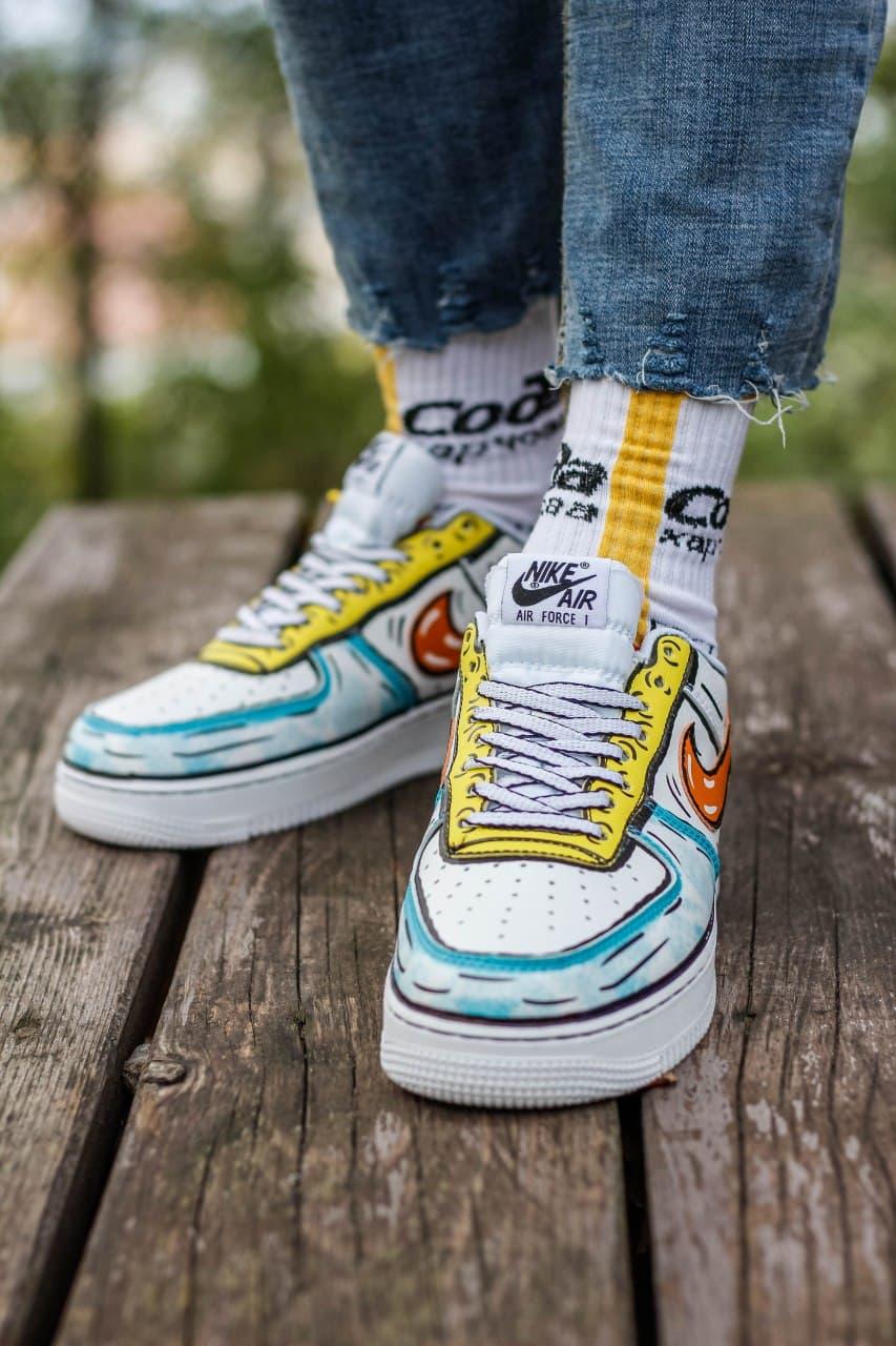 Nike Air Force 1 Comics Verde