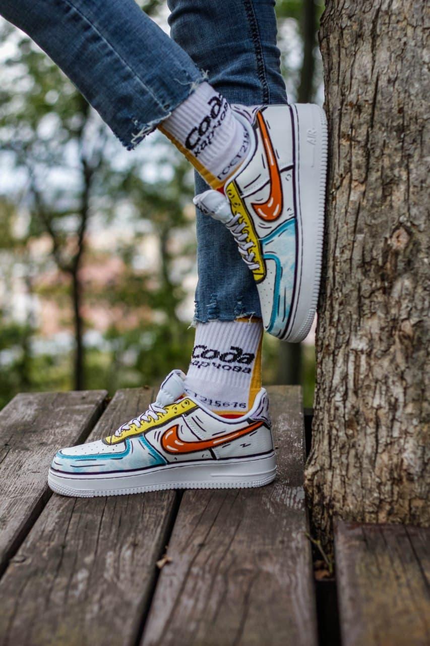 Nike Air Force 1 Comics Verde