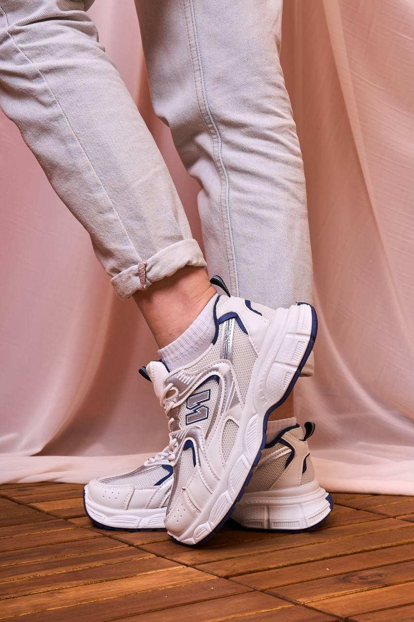 Sneakers NB White Blue No Name