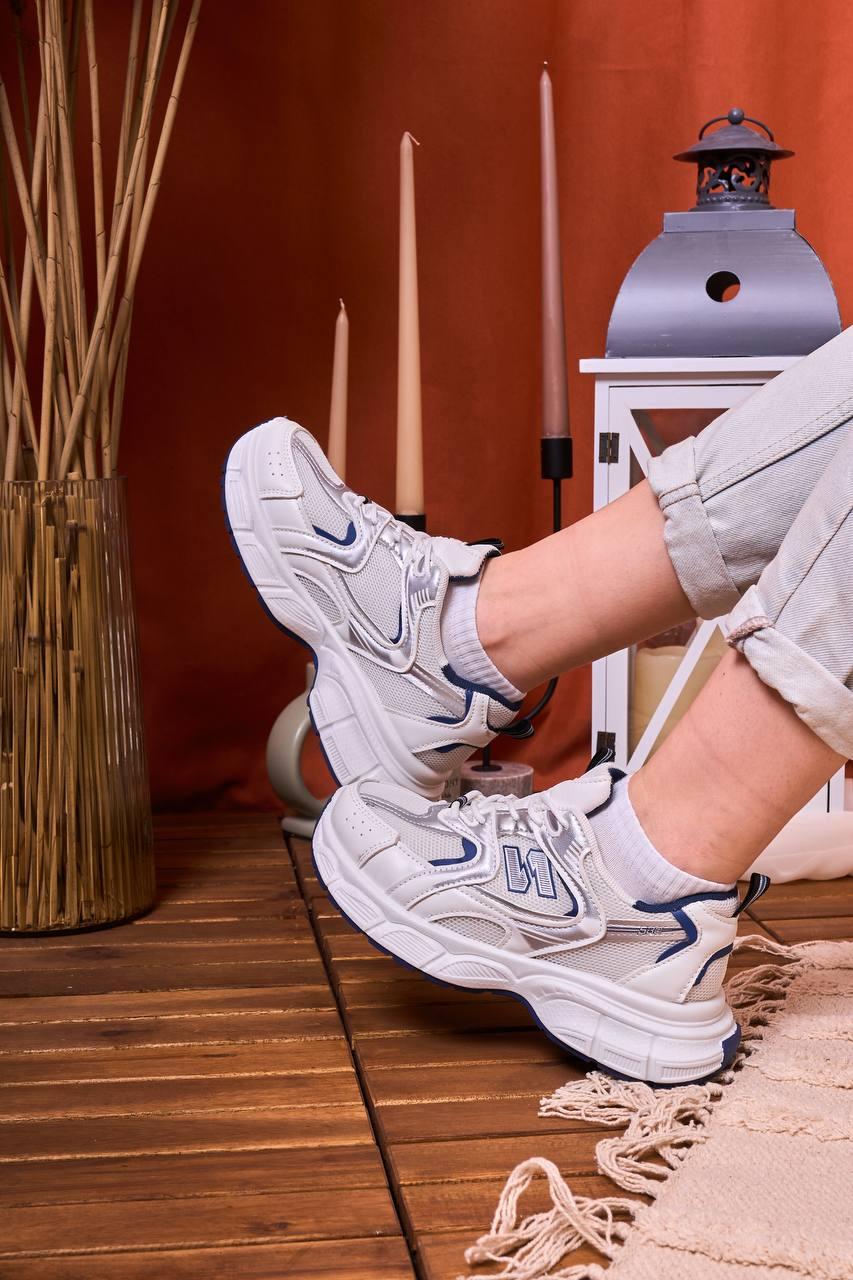 Sneakers NB White Blue No Name
