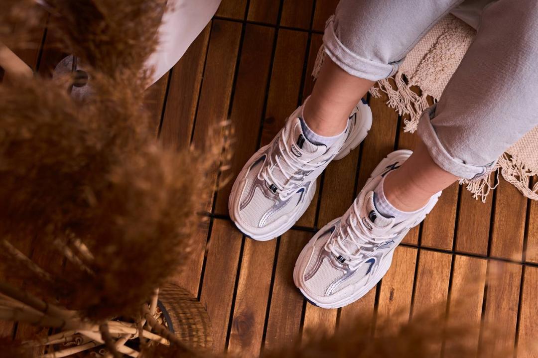 Sneakers NB White Blue No Name