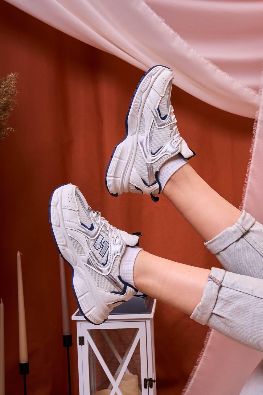 Sneakers NB White Blue No Name