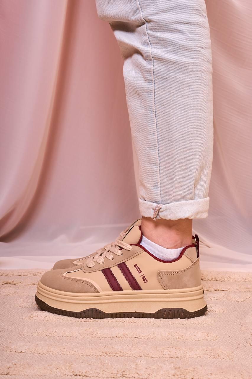 Sneakers 1995 Beige Red