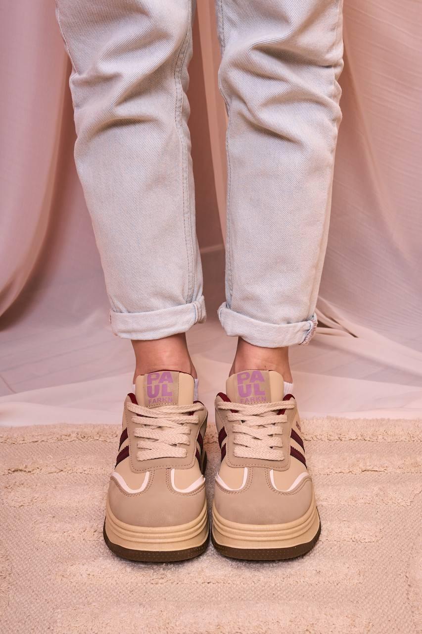 Sneakers 1995 Beige Red