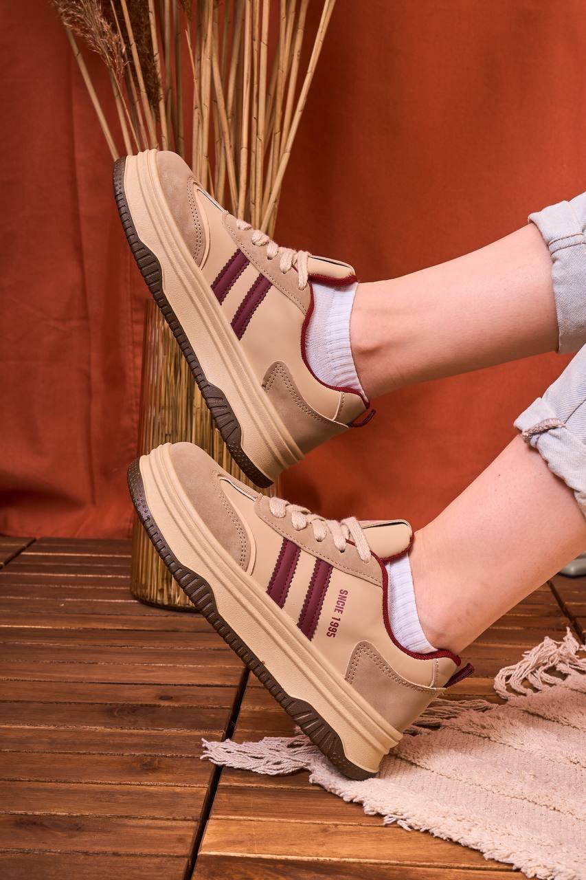 Sneakers 1995 Beige Red