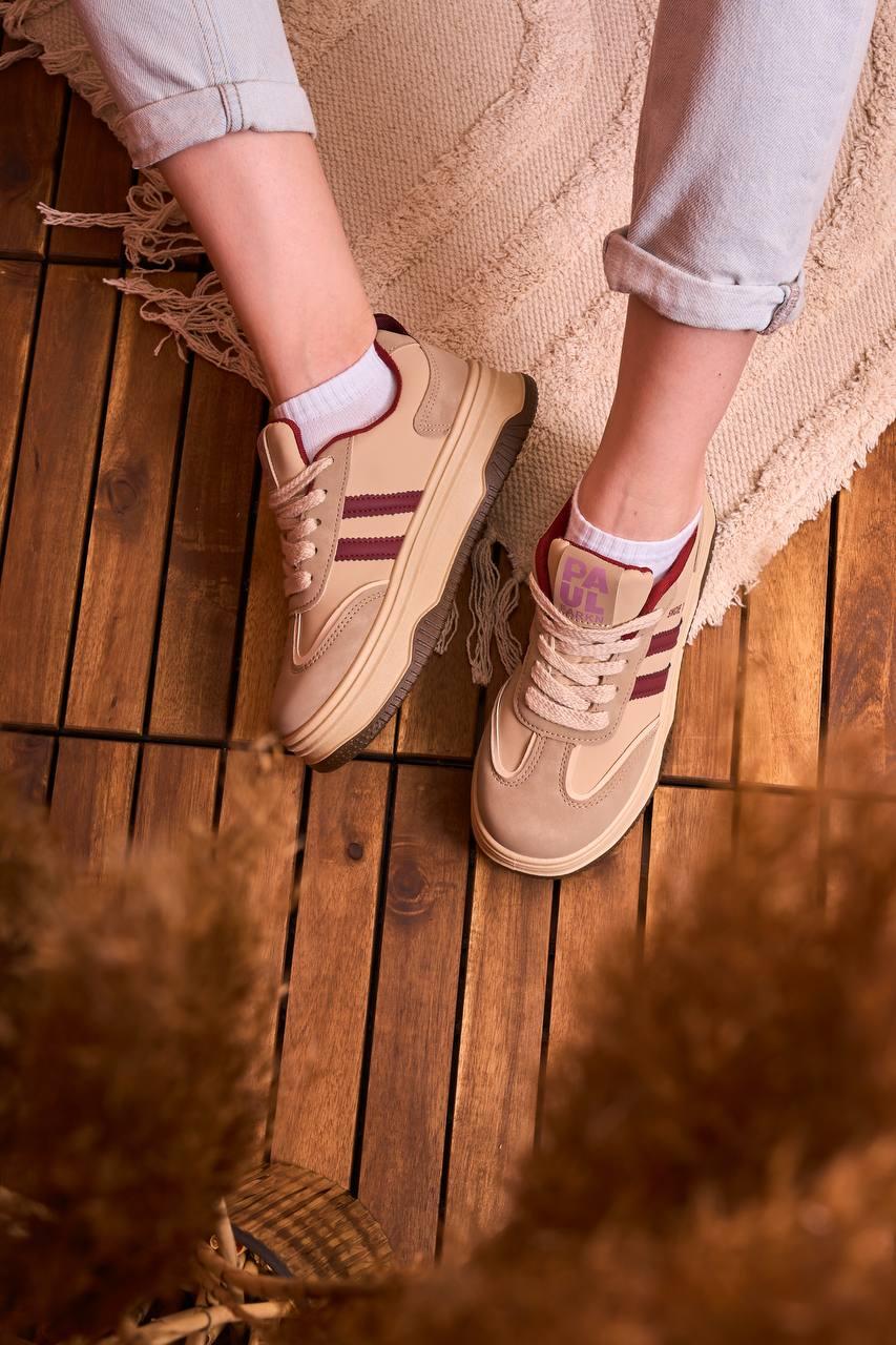 Sneakers 1995 Beige Red