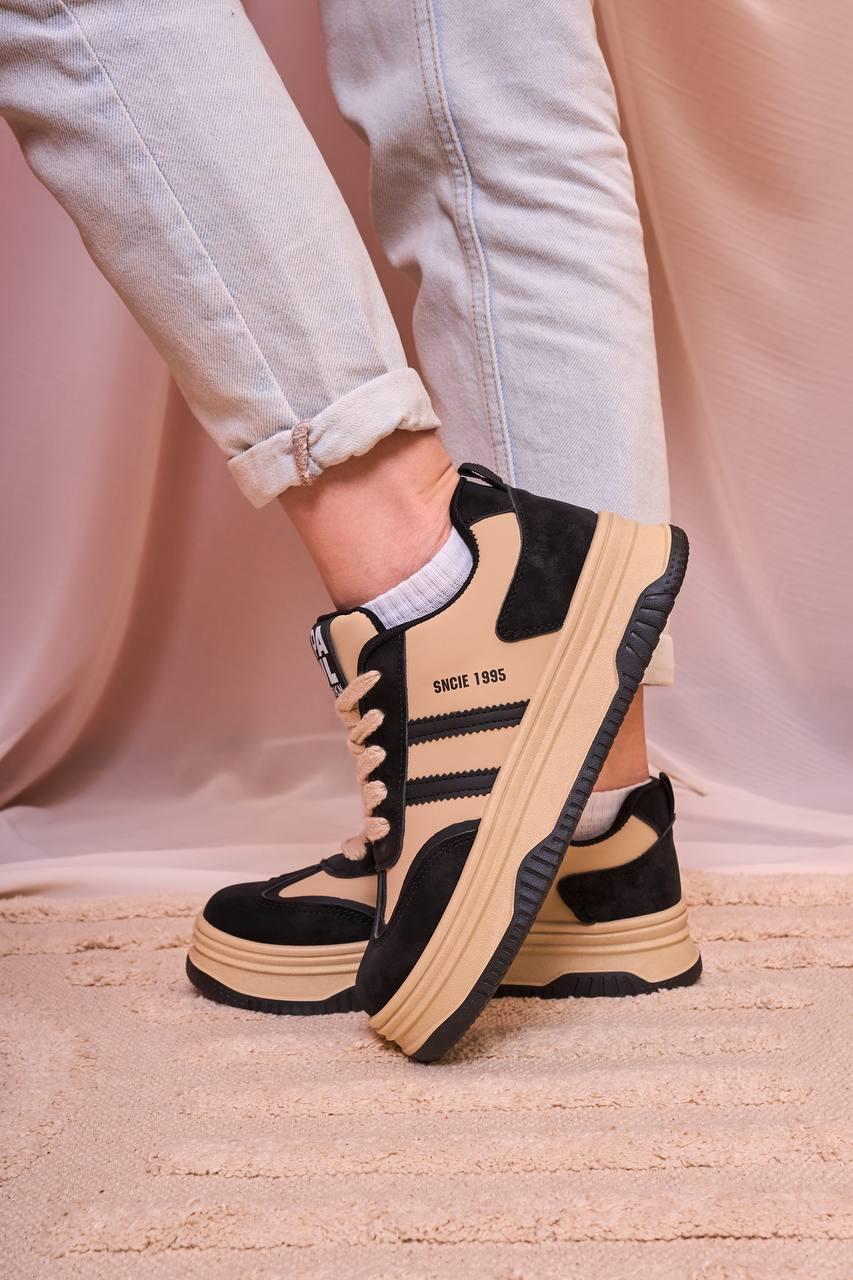 Sneakers 1995 Black Beige