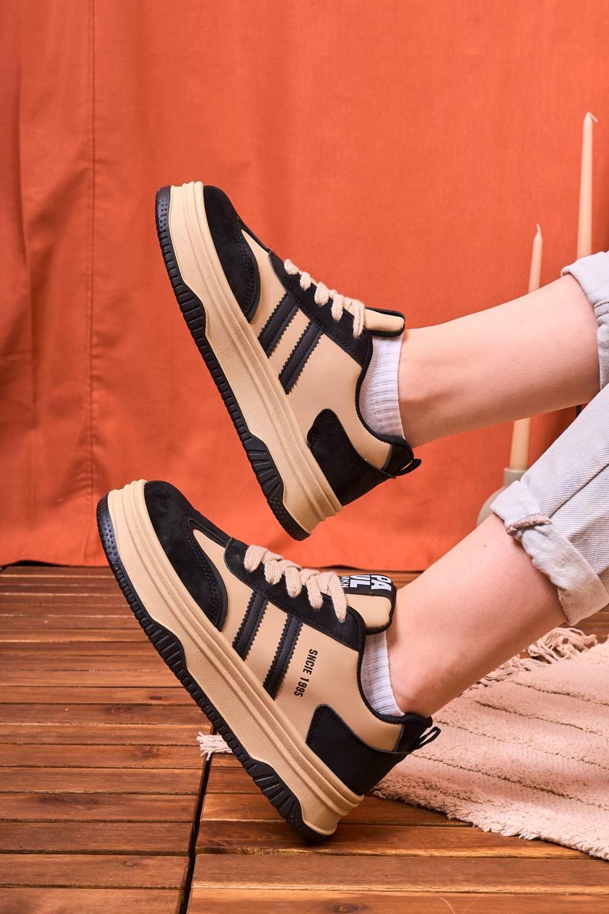 Sneakers 1995 Black Beige