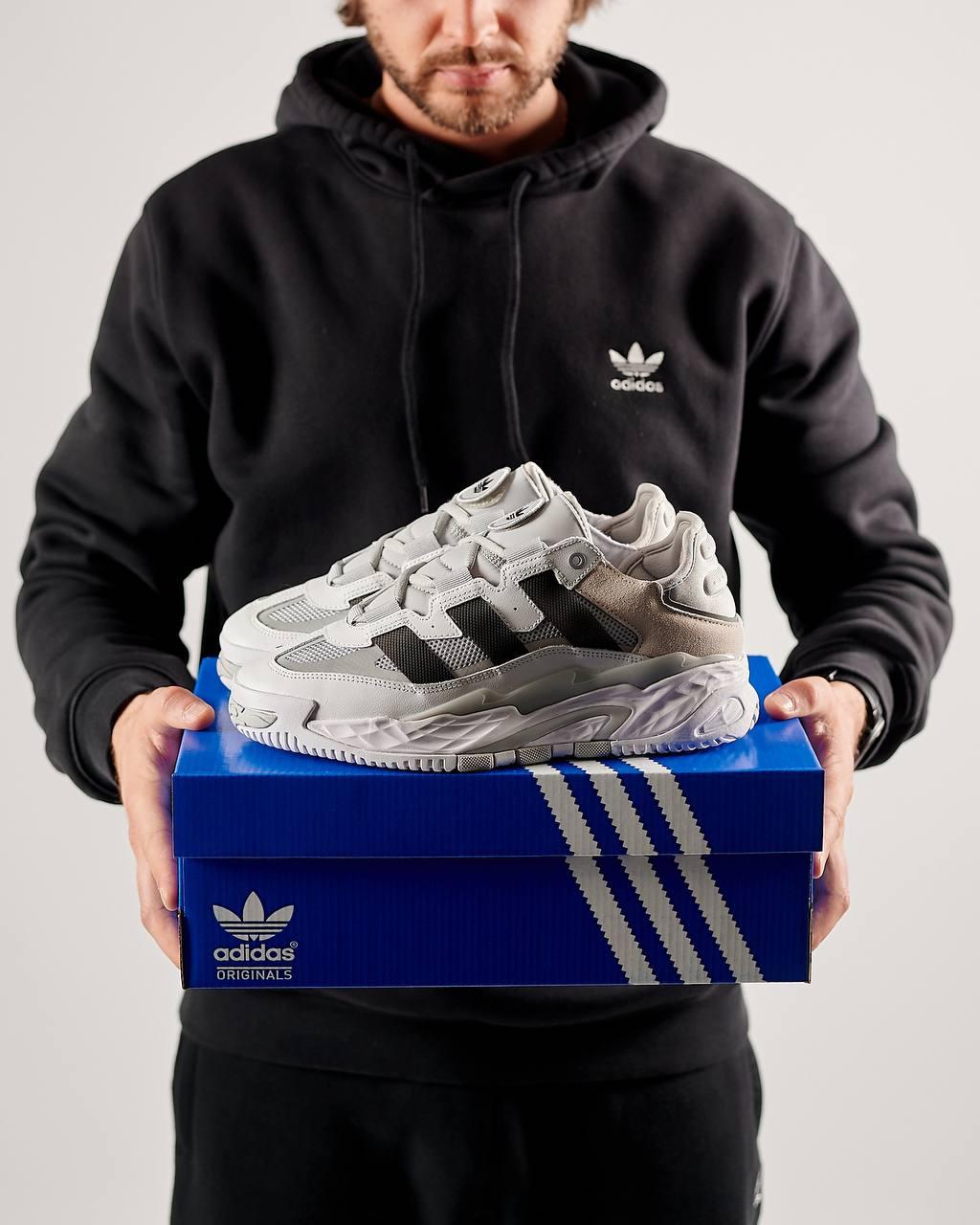 Adidas Niteball PRM White Gray Black