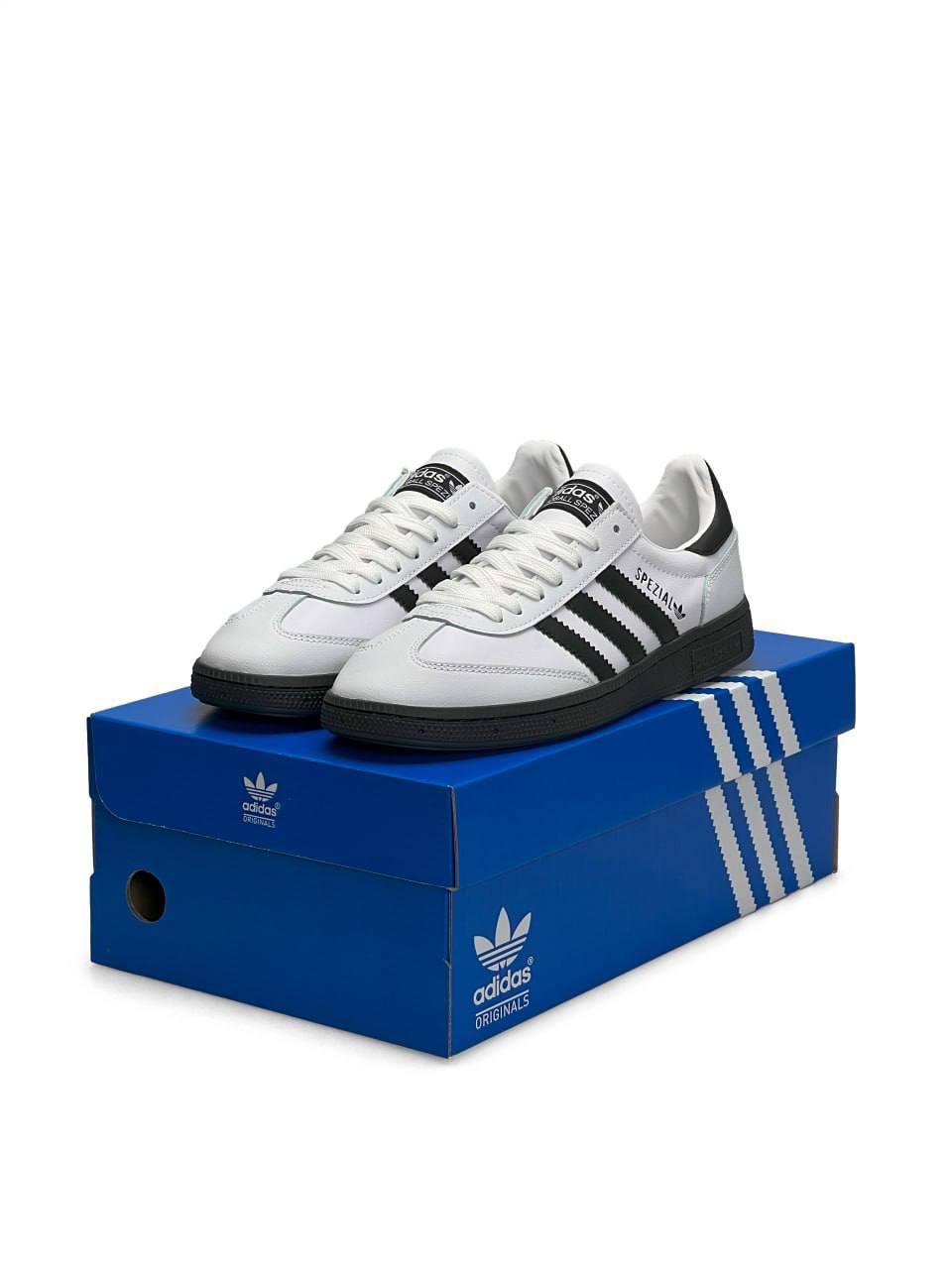Adidas Spezial White Leather Black