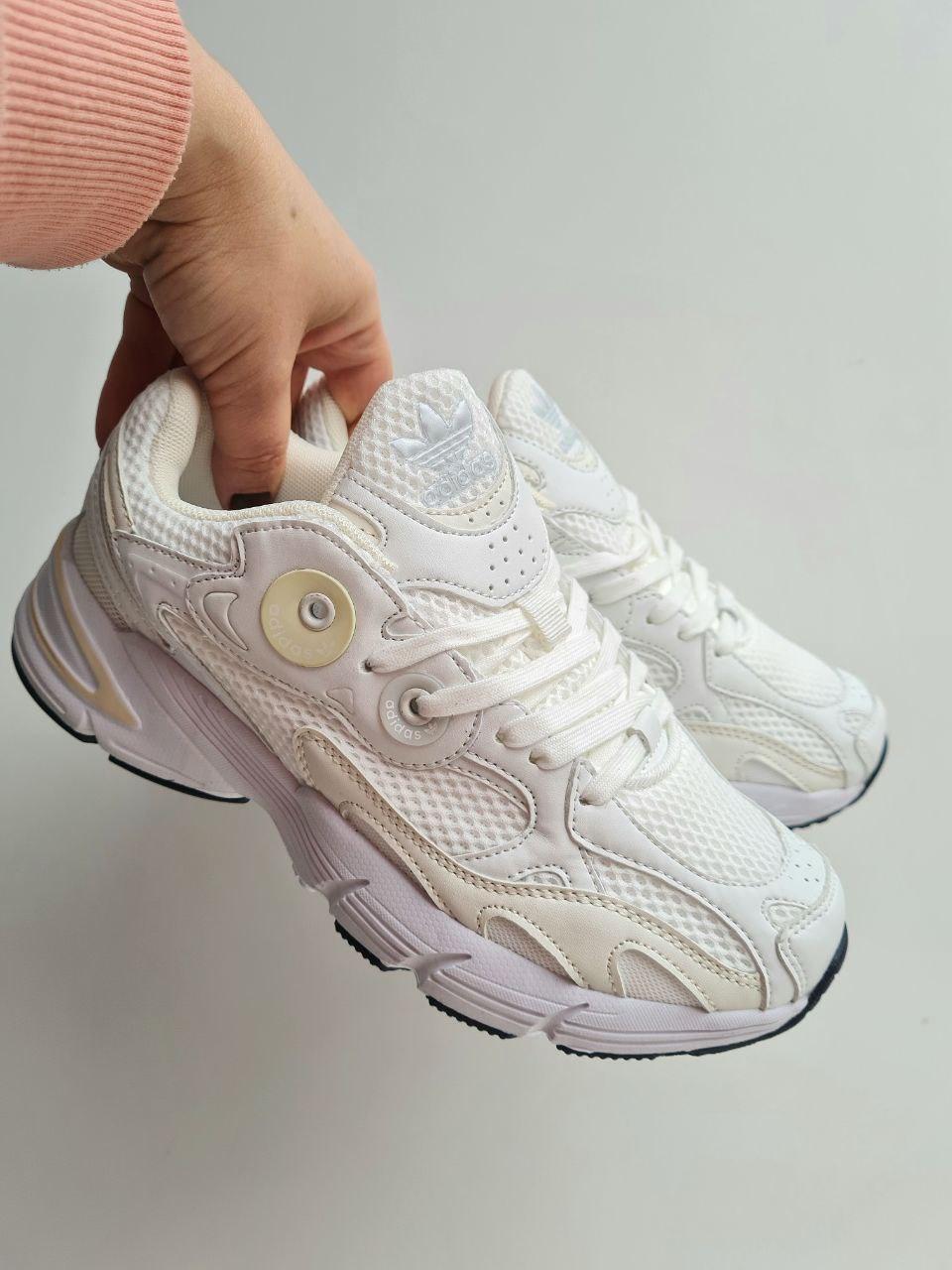 Adidas Astir Champagne White
