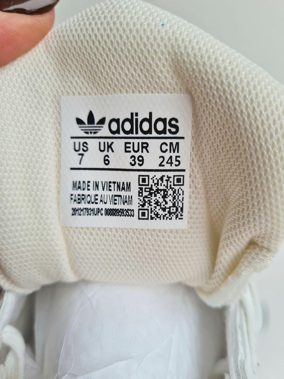 Adidas Astir Champagne White