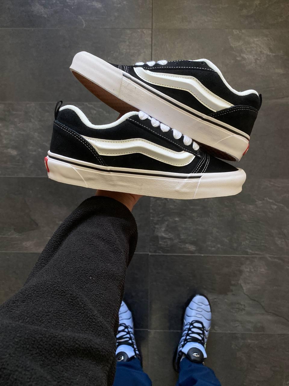 Vans KNU Skool Black White