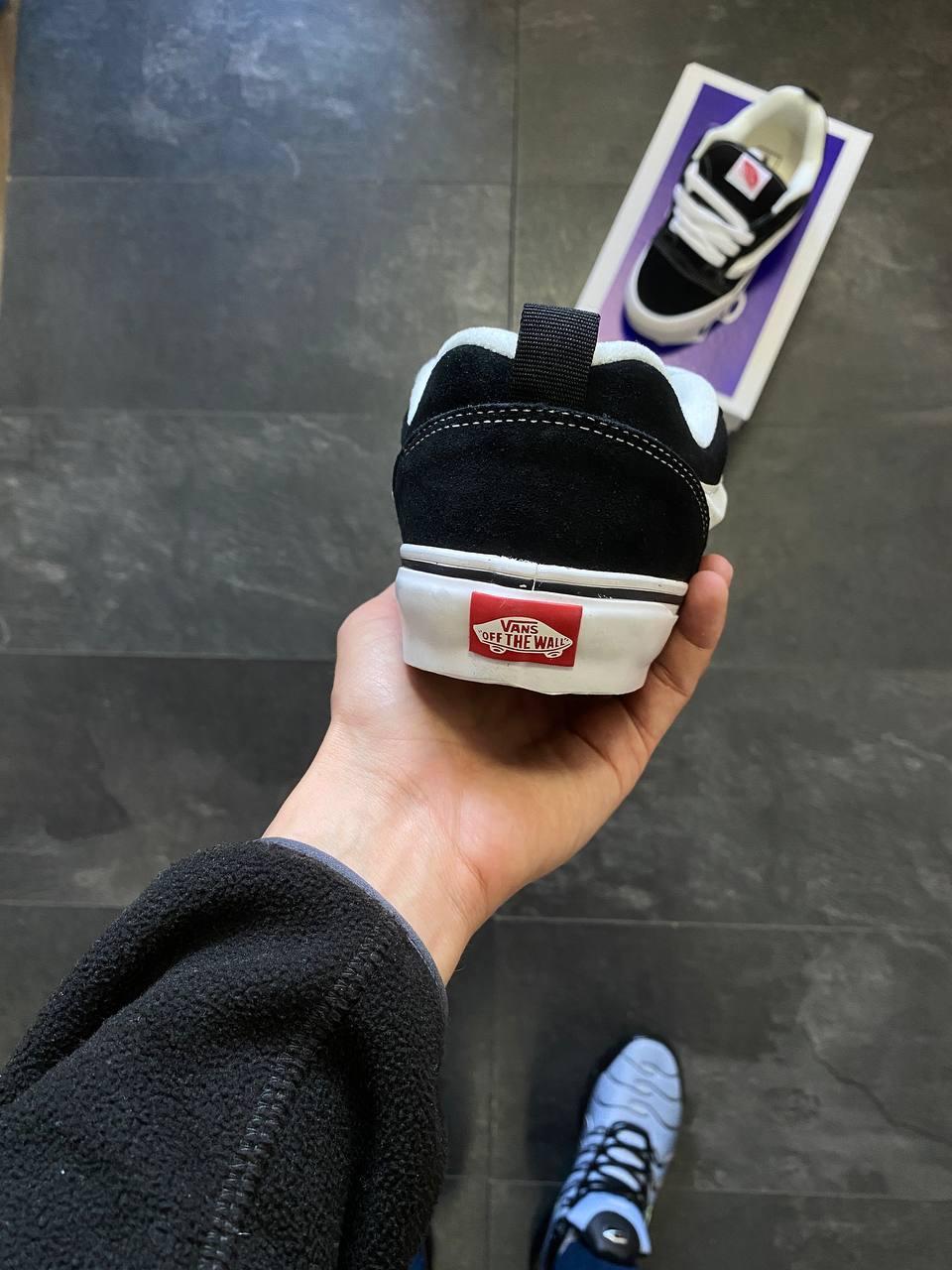 Vans KNU Skool Black White