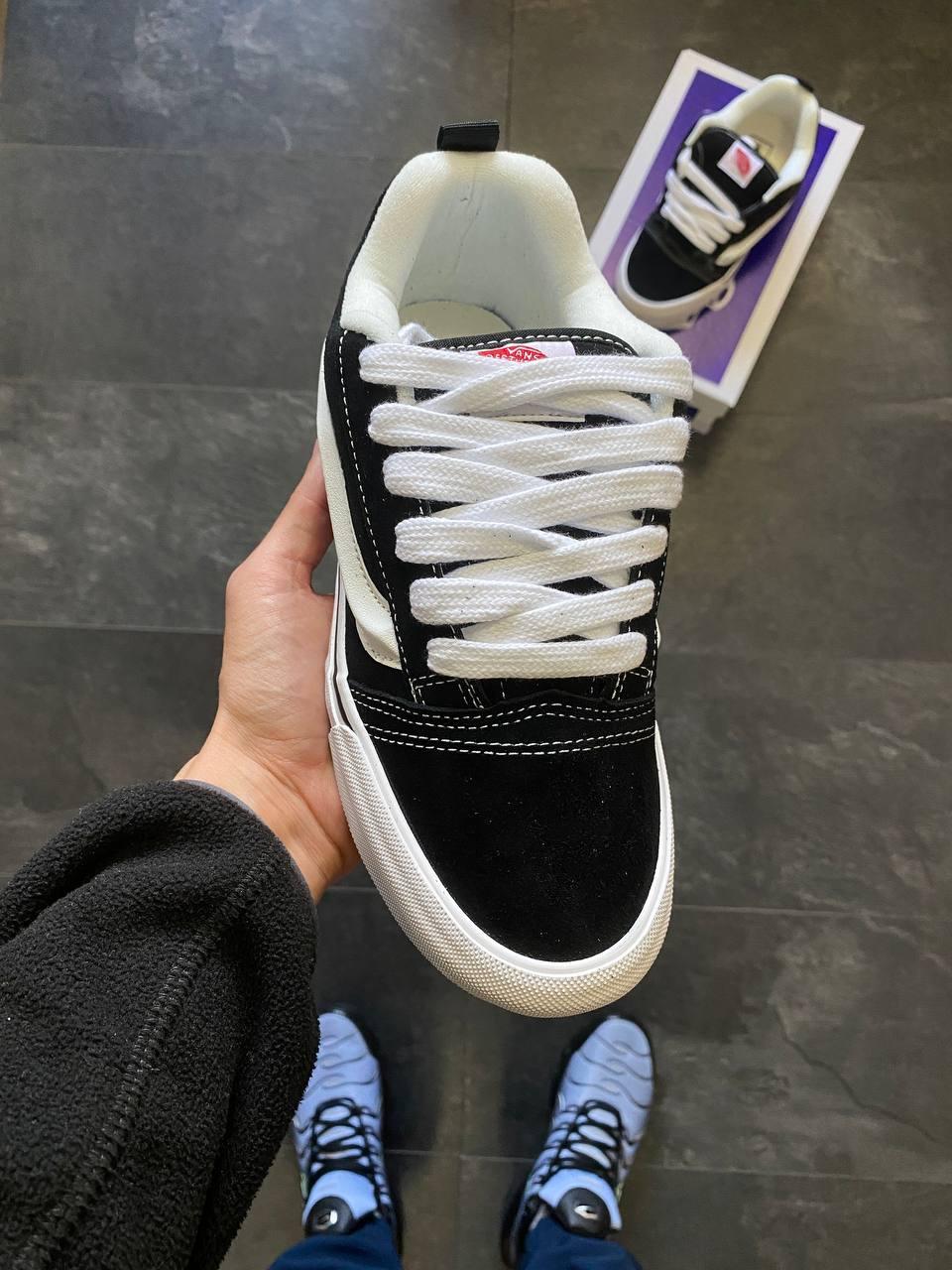 Vans KNU Skool Black White
