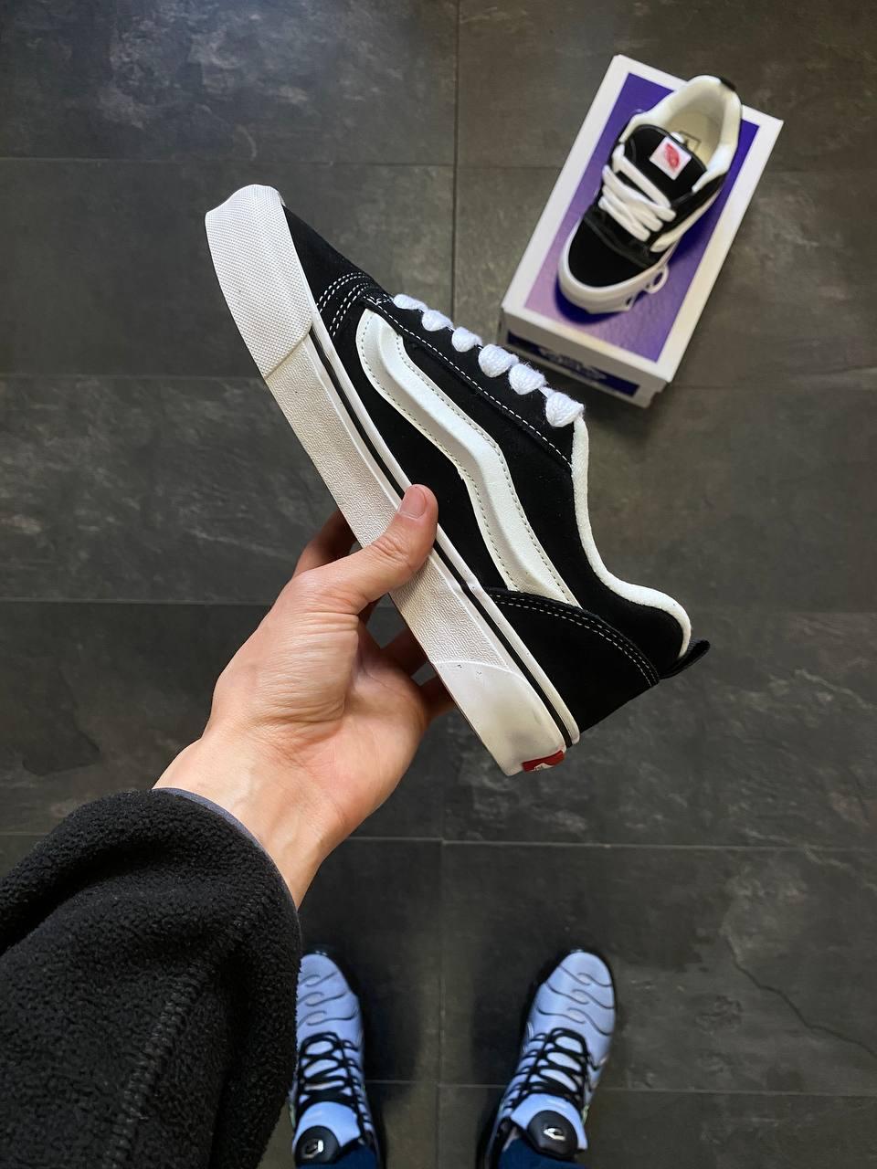 Vans KNU Skool Black White