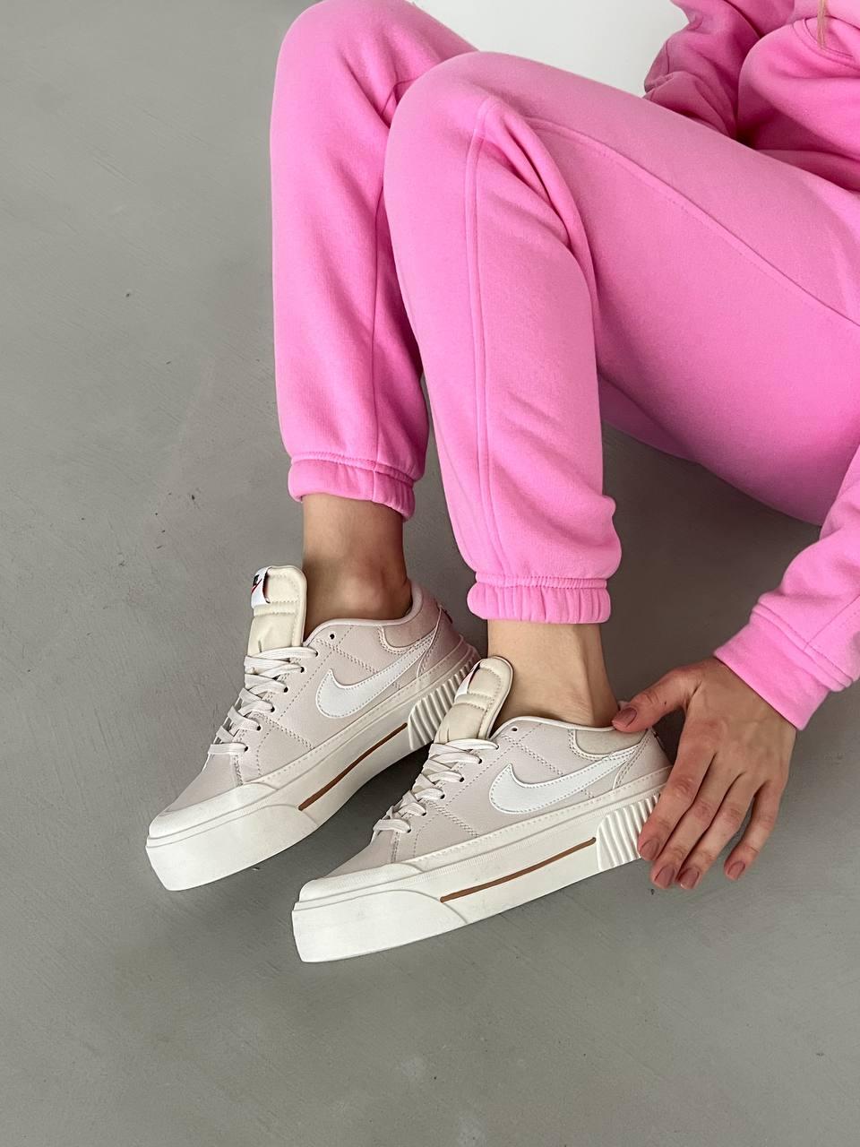 Nike Court Legacy White Beige