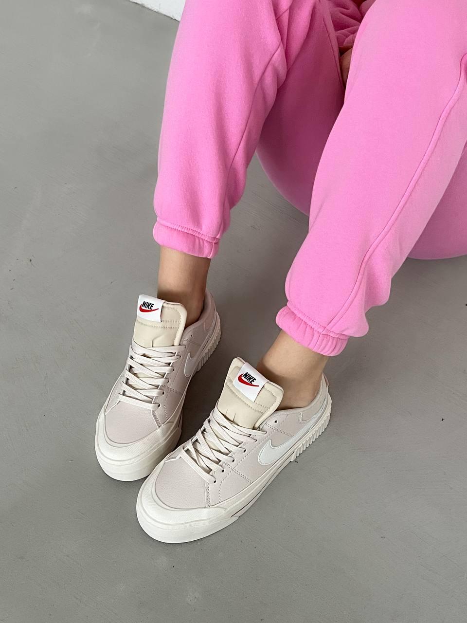 Nike Court Legacy White Beige
