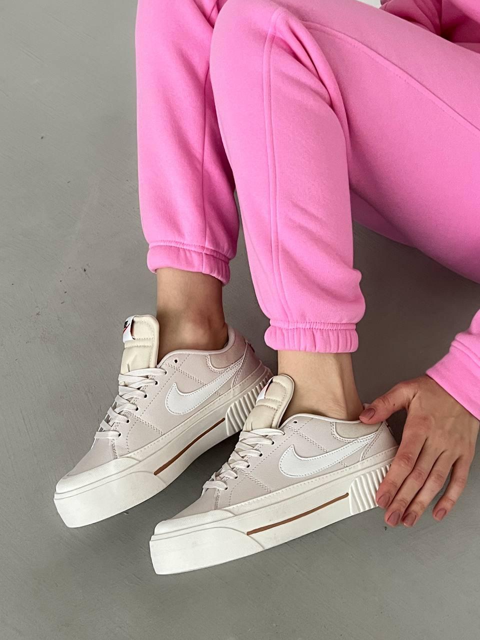 Nike Court Legacy White Beige