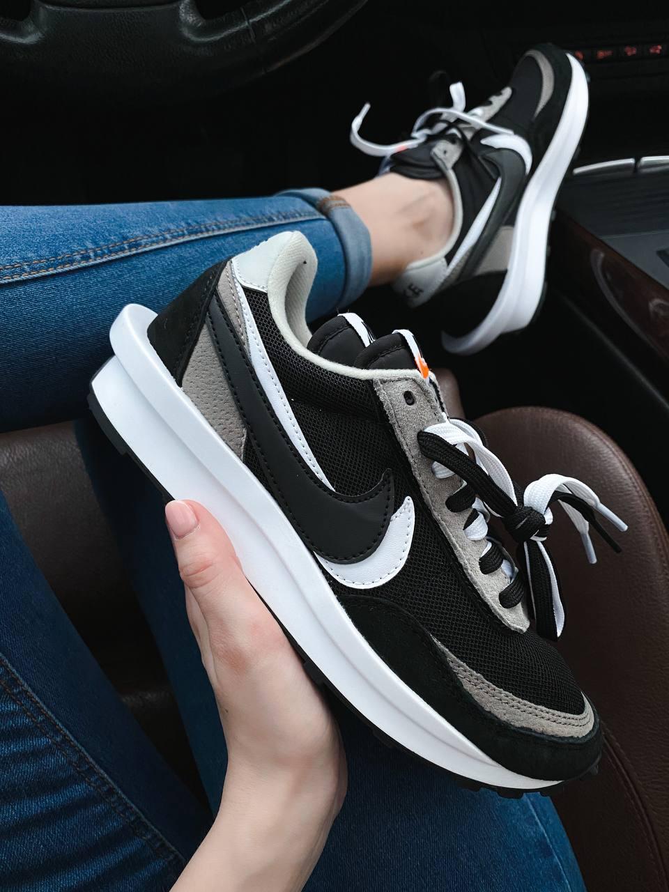 Nike LD Waffle Sacai Black White 2