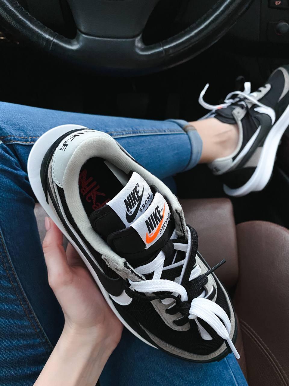 Nike LD Waffle Sacai Black White 2