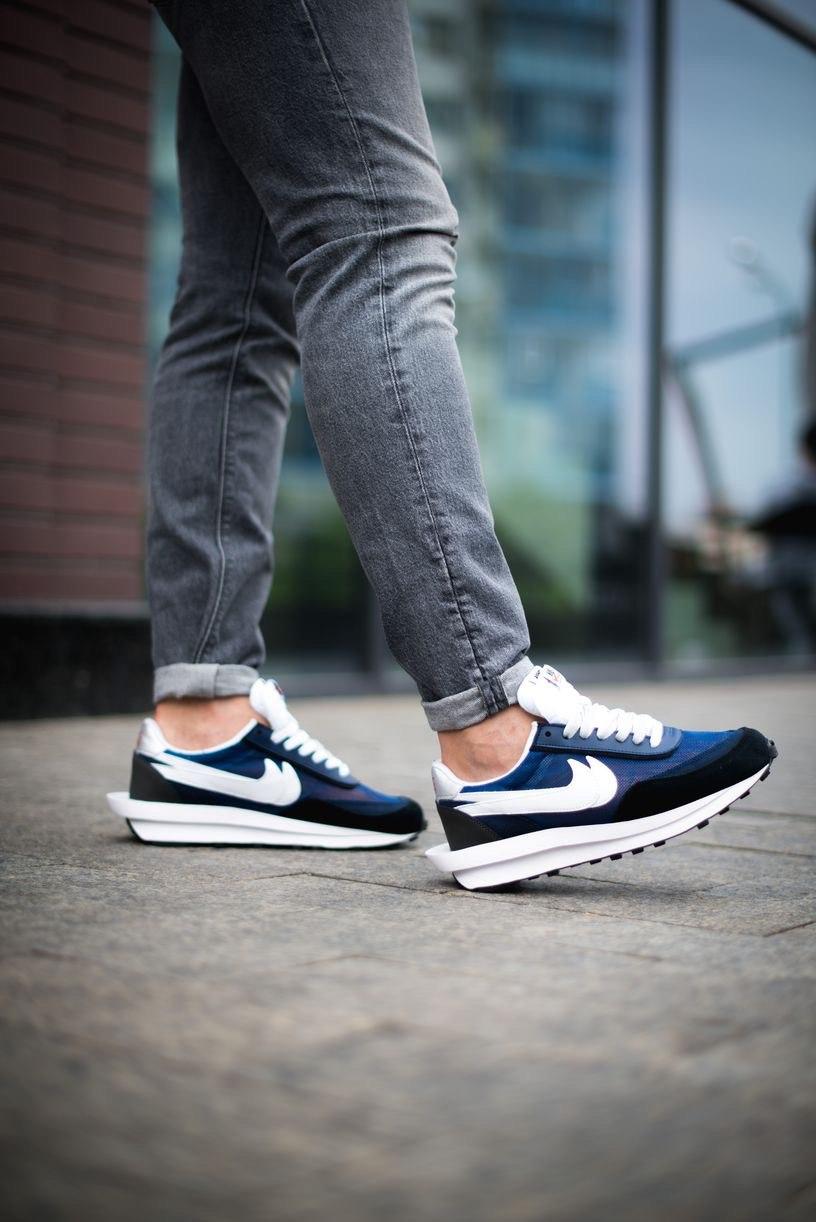 Nike LD Waffle Sacai Blue Black White