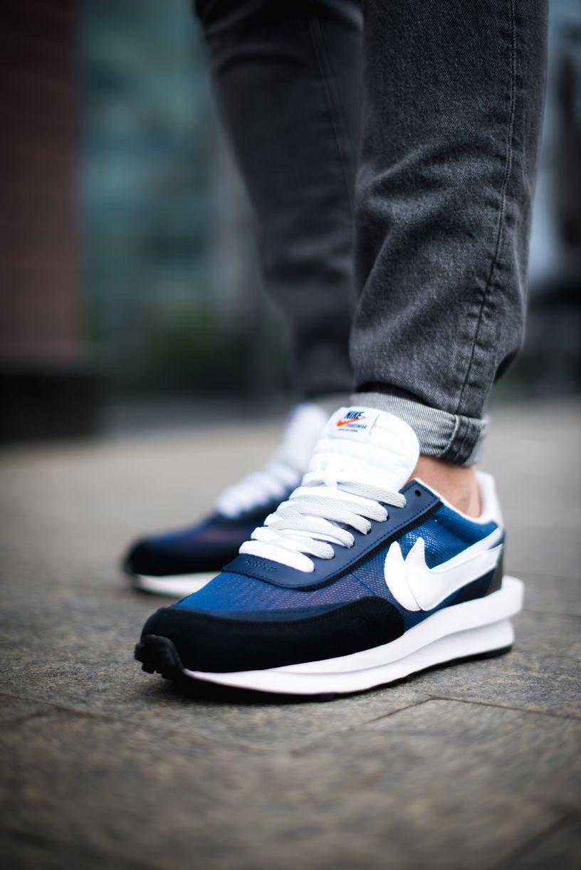 Nike LD Waffle Sacai Blue Black White