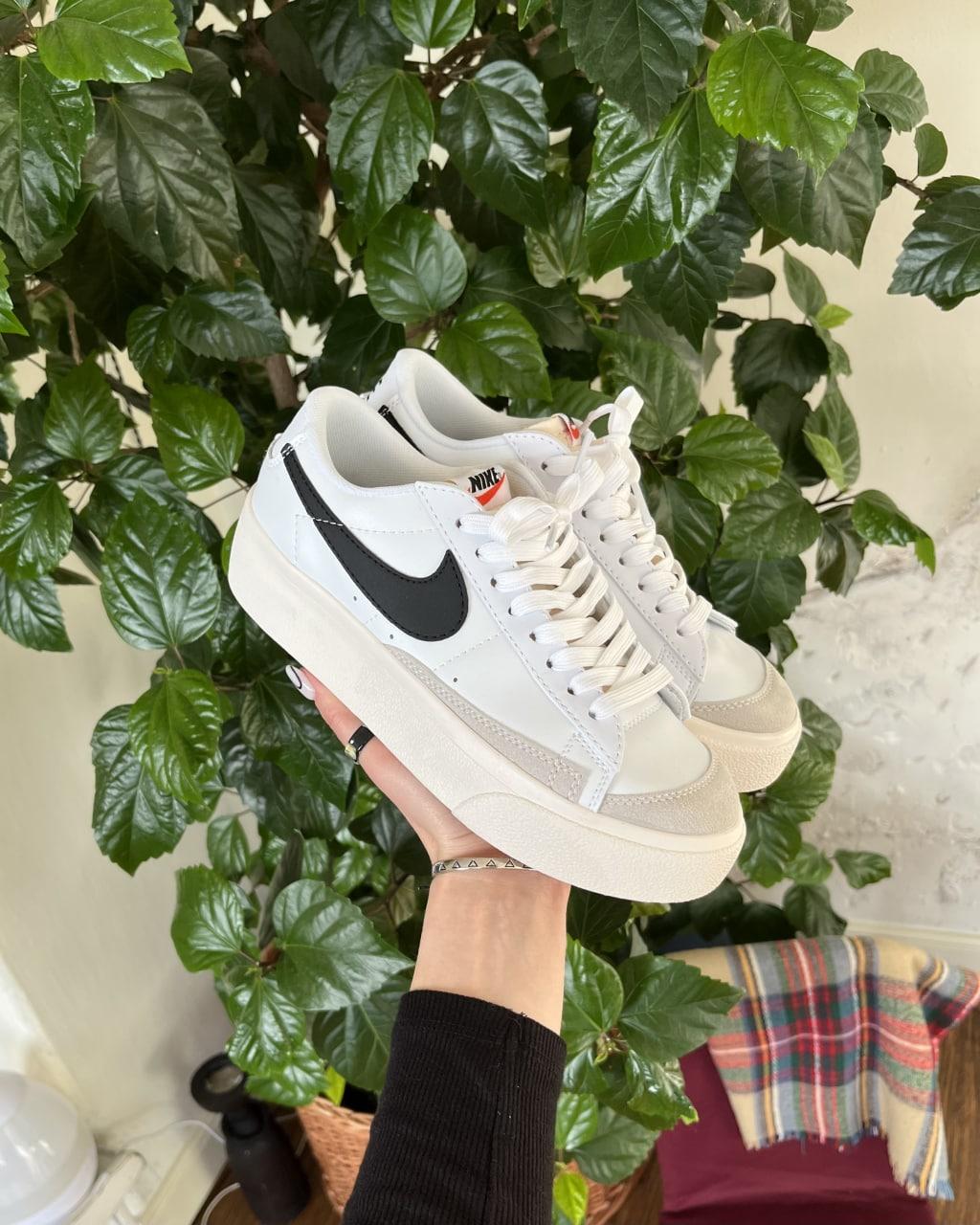 Nike Blazer Low Platform White
