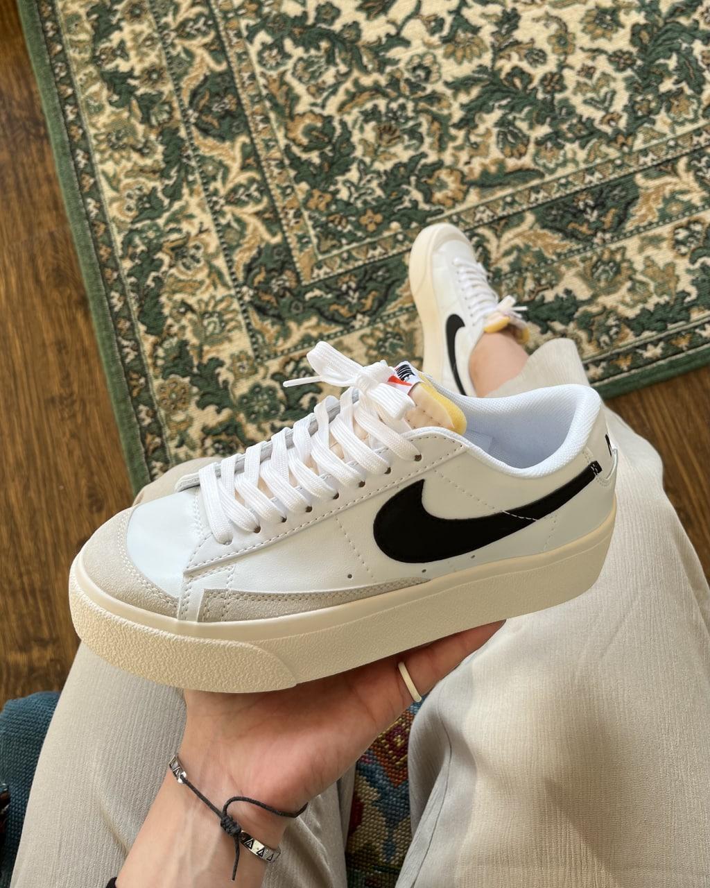 Nike Blazer Low Platform White