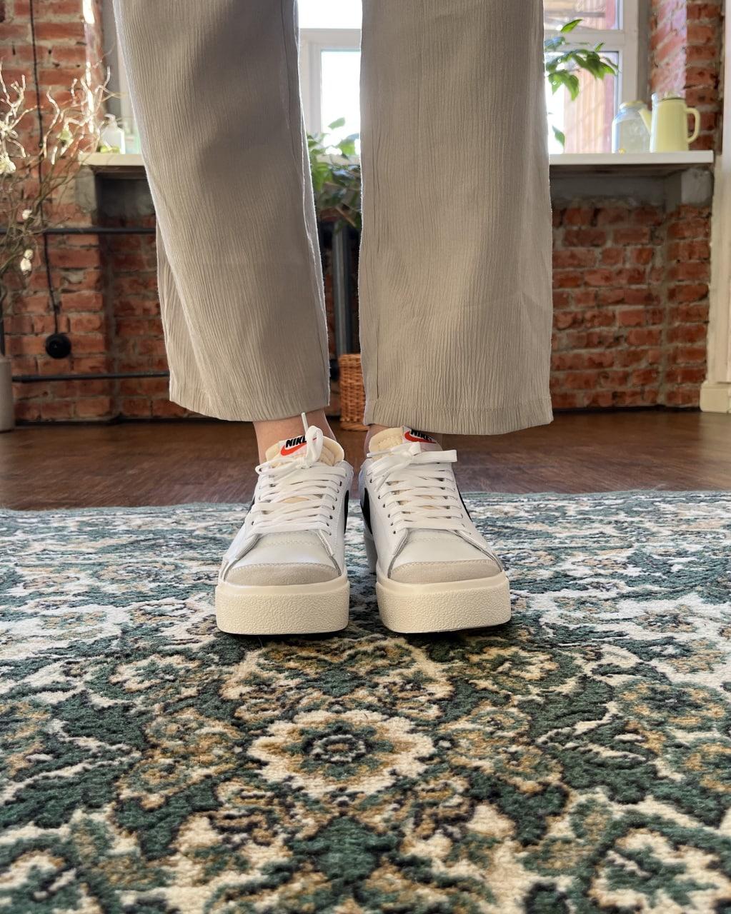 Nike Blazer Low Platform White