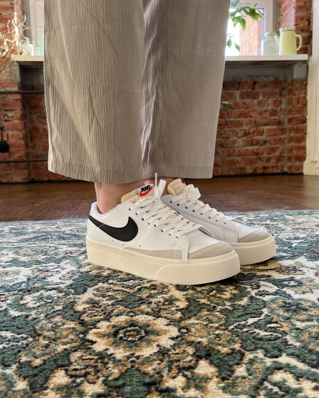 Nike Blazer Low Platform White