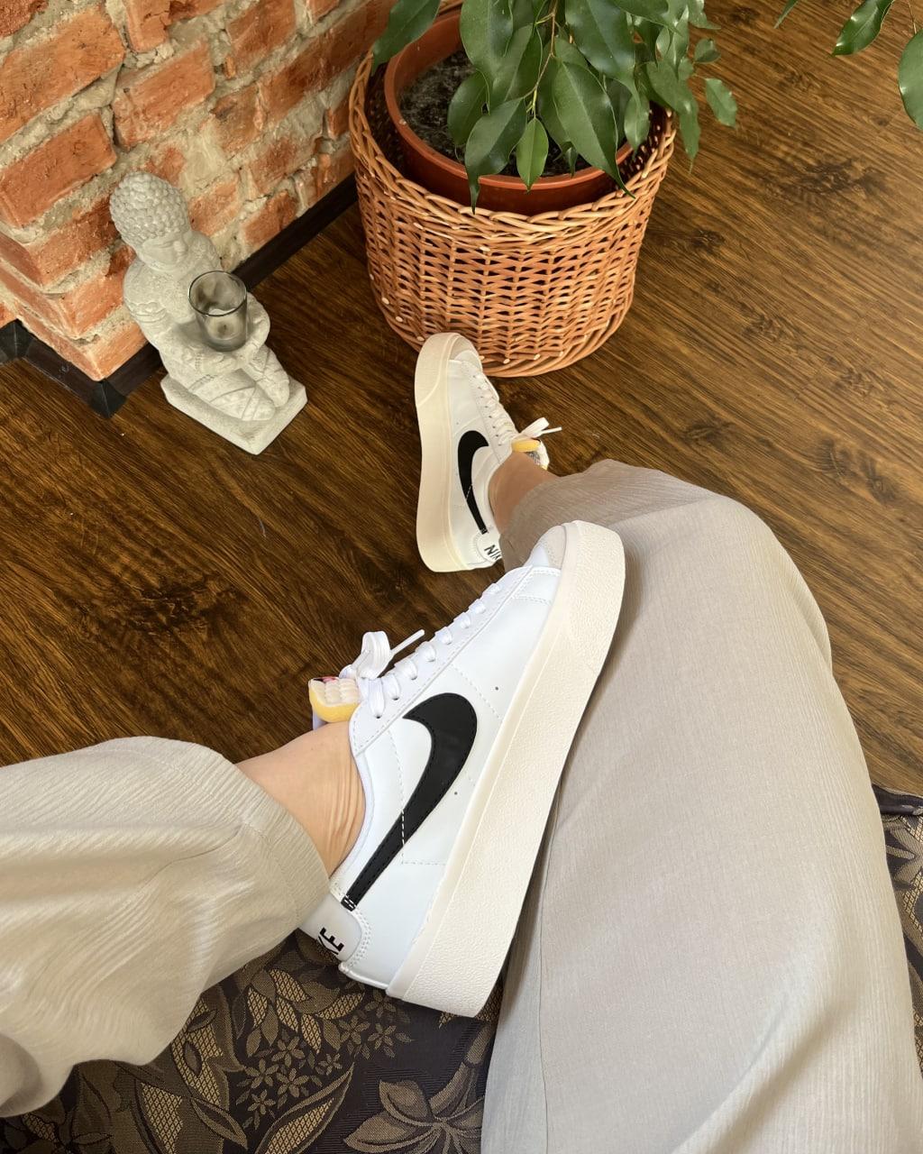 Nike Blazer Low Platform White
