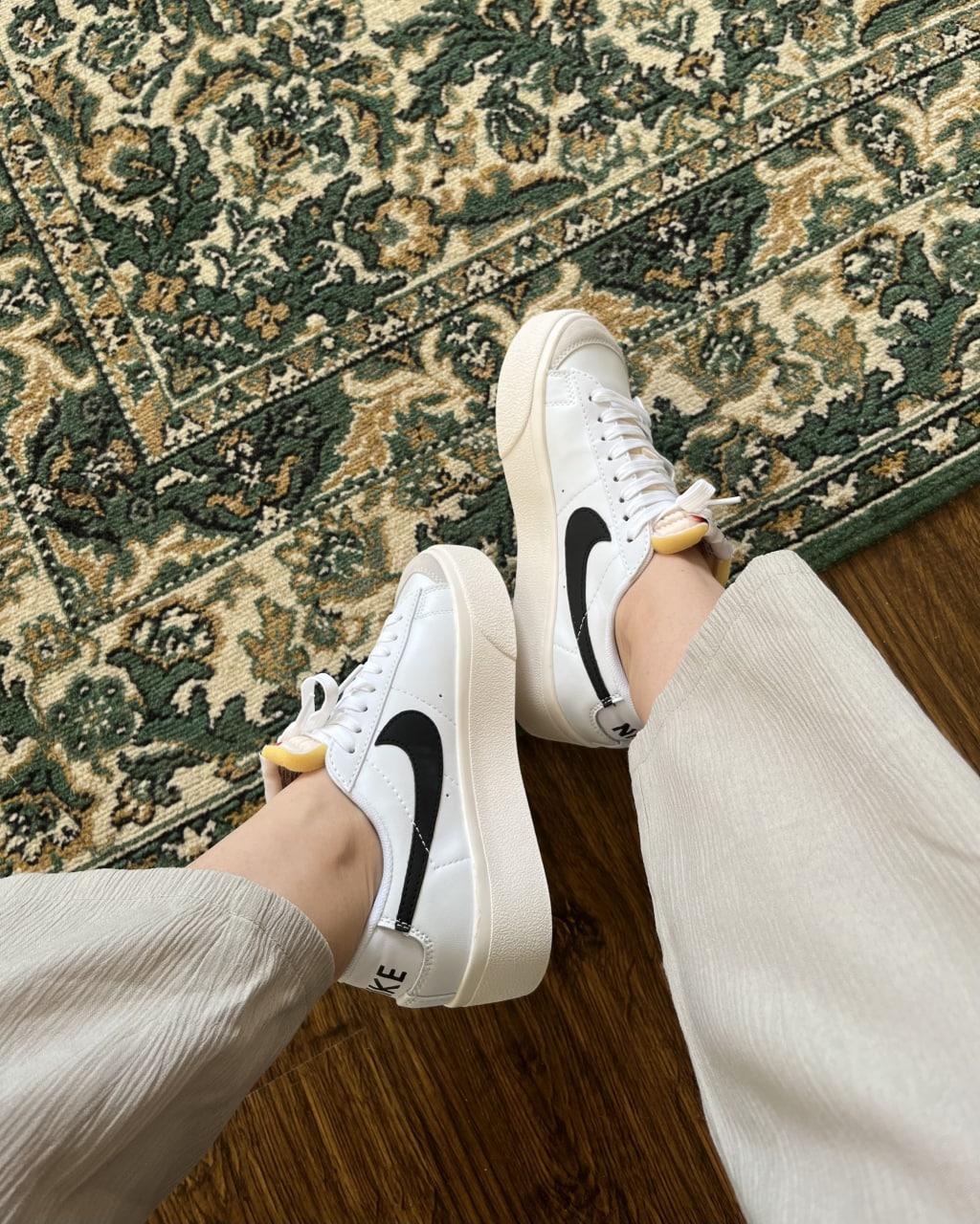 Nike Blazer Low Platform White