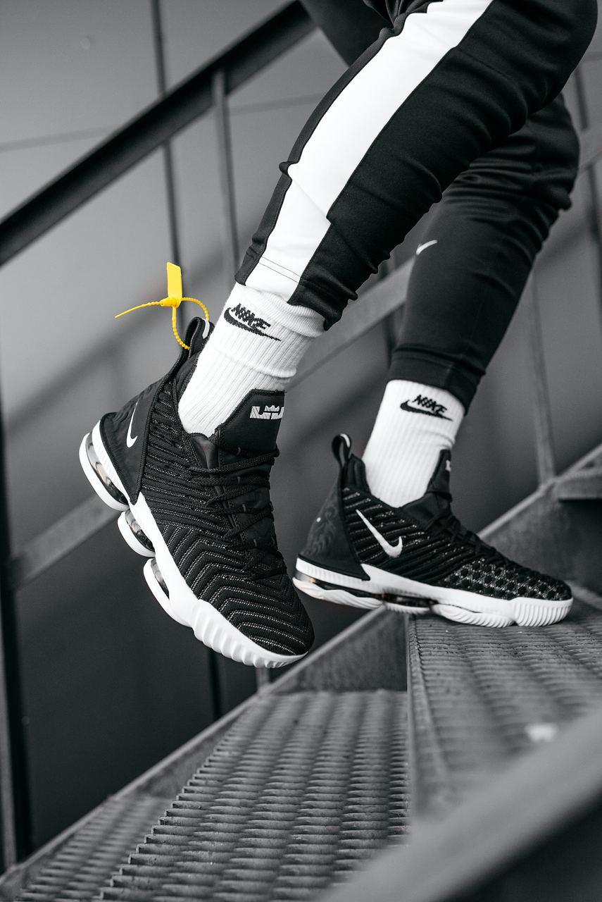 Nike LeBron 16 Black White