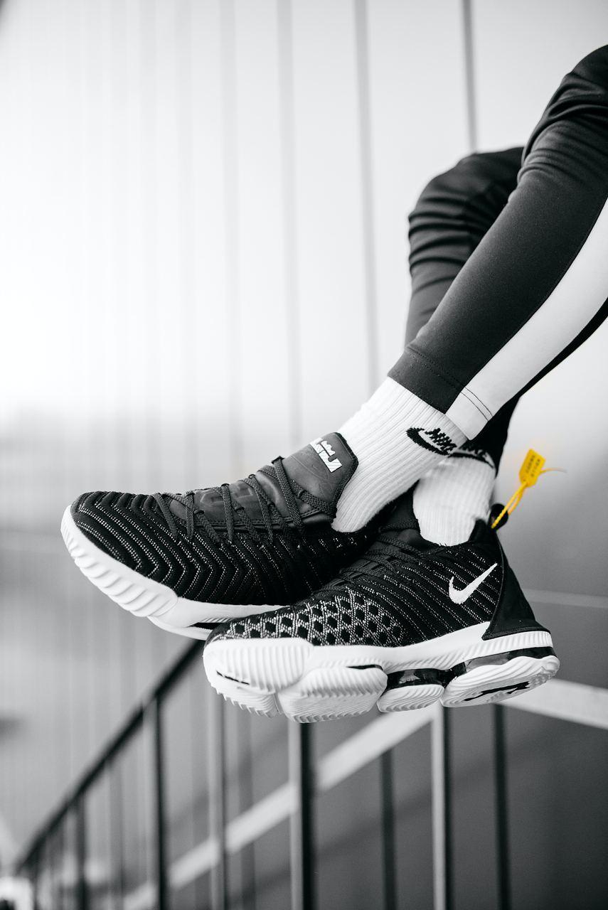 Nike LeBron 16 Black White