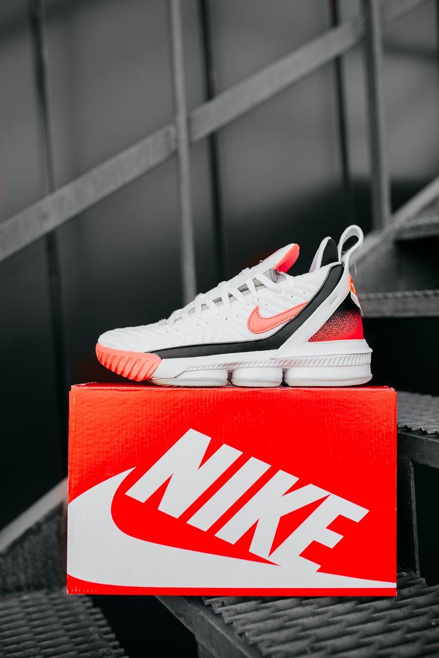 Nike LeBron 16 White Pink