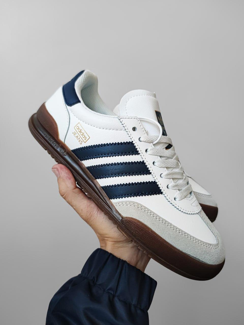 Adidas Jeans White/Blue