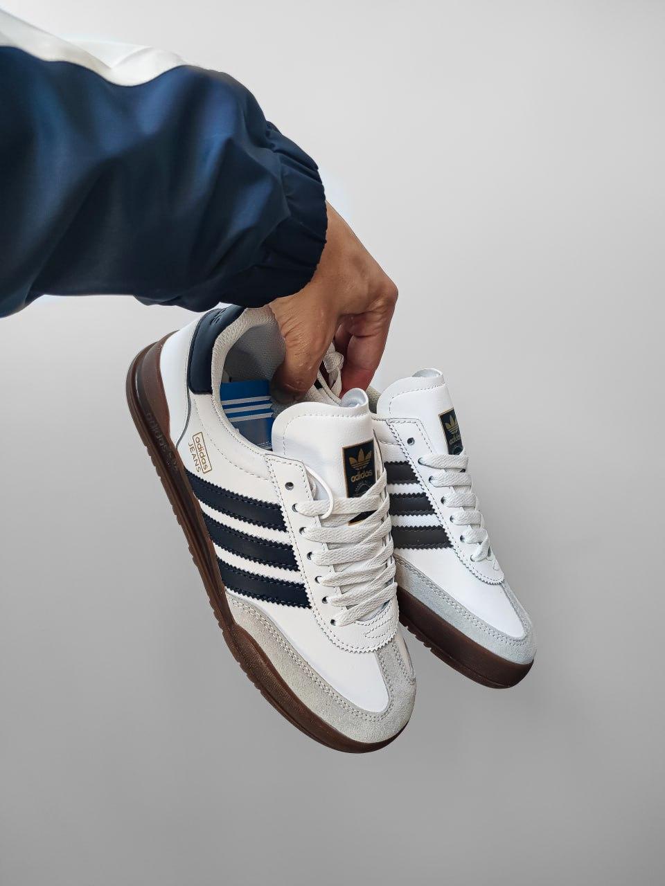 Adidas Jeans White/Blue