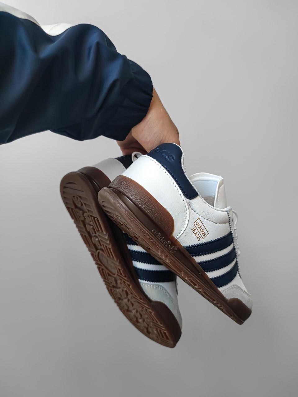 Adidas Jeans White/Blue