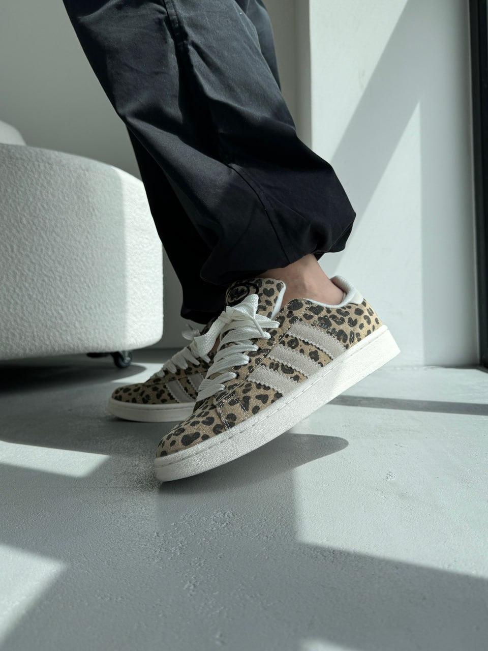 Adidas Campus 00s White Leopard